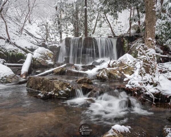 Snowy Table Falls