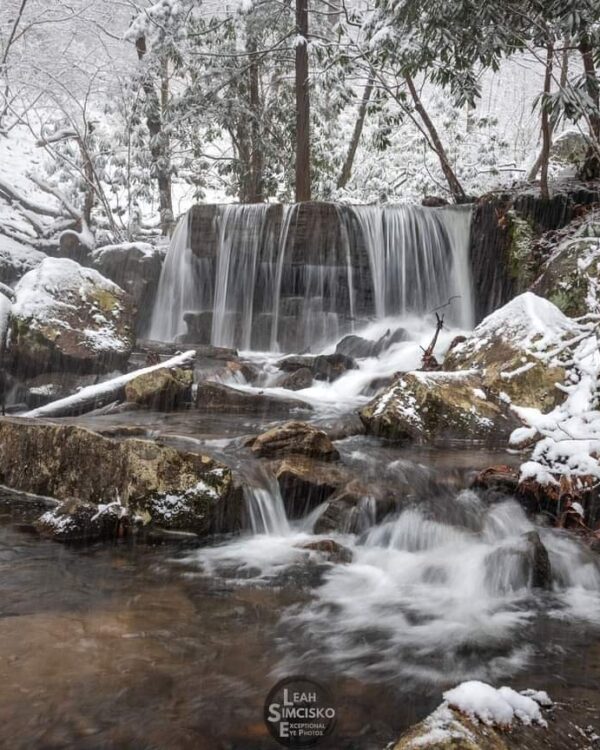 Snowy Table Falls