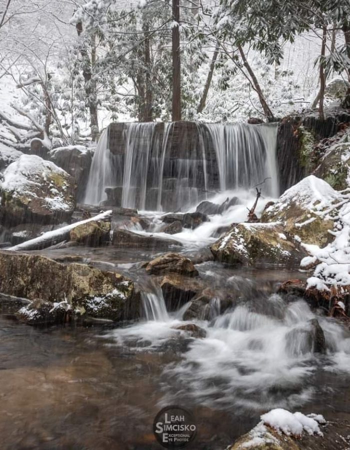 Snowy Table Falls