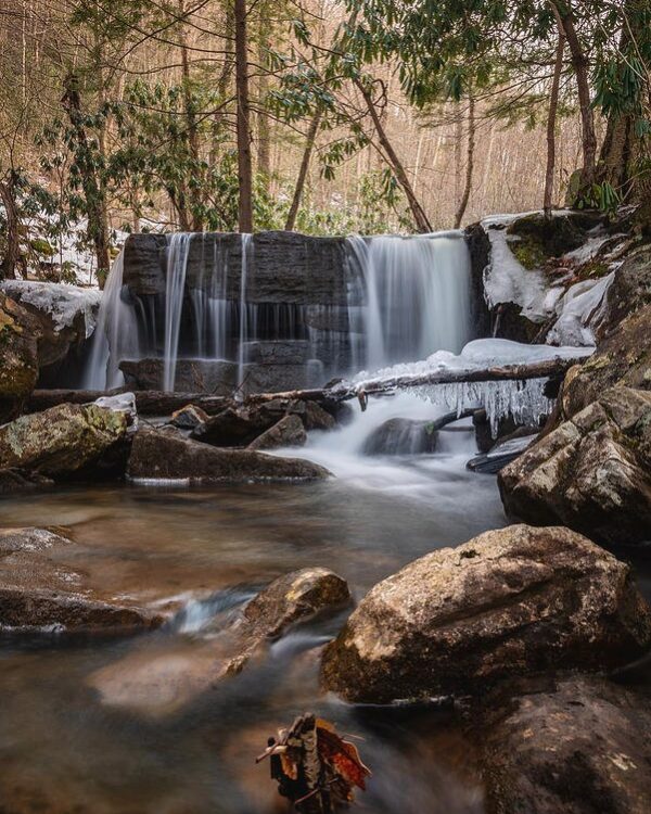 Icy Table Falls